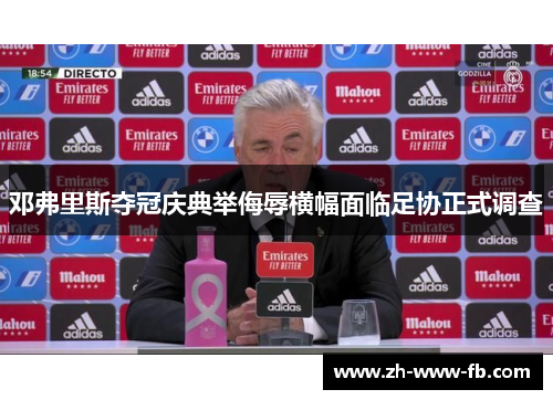 邓弗里斯夺冠庆典举侮辱横幅面临足协正式调查